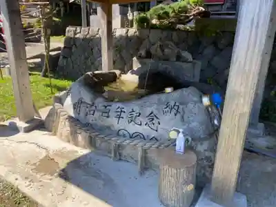 鵜鳥神社の手水舎