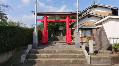 川和八幡神社の鳥居