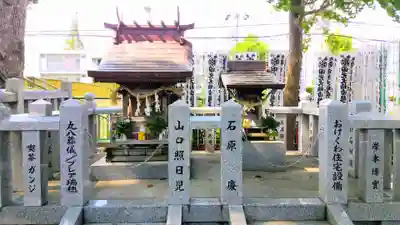 田光八幡社の末社・摂社