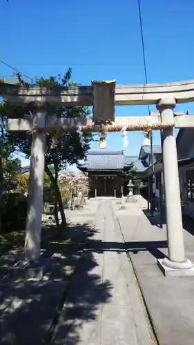 總社 和田八幡宮の鳥居