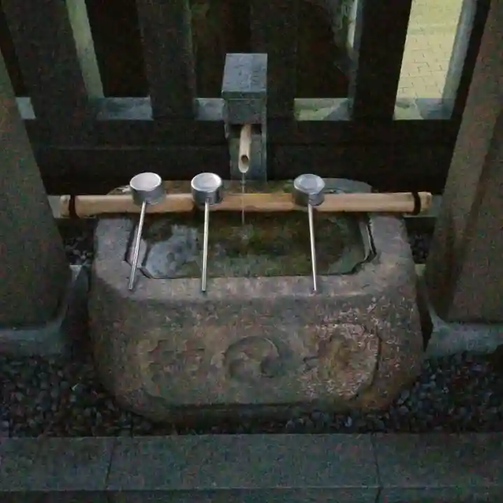 御穂鹿嶋神社の手水舎