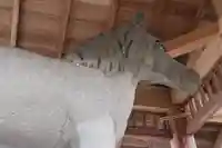 近津神社の狛犬