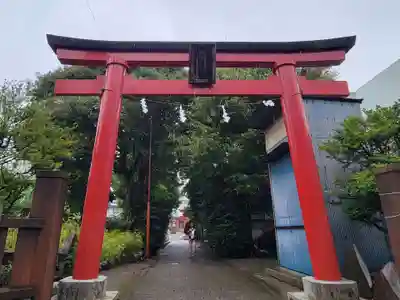 東京羽田 穴守稲荷神社の鳥居