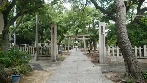 鳴尾八幡神社の鳥居