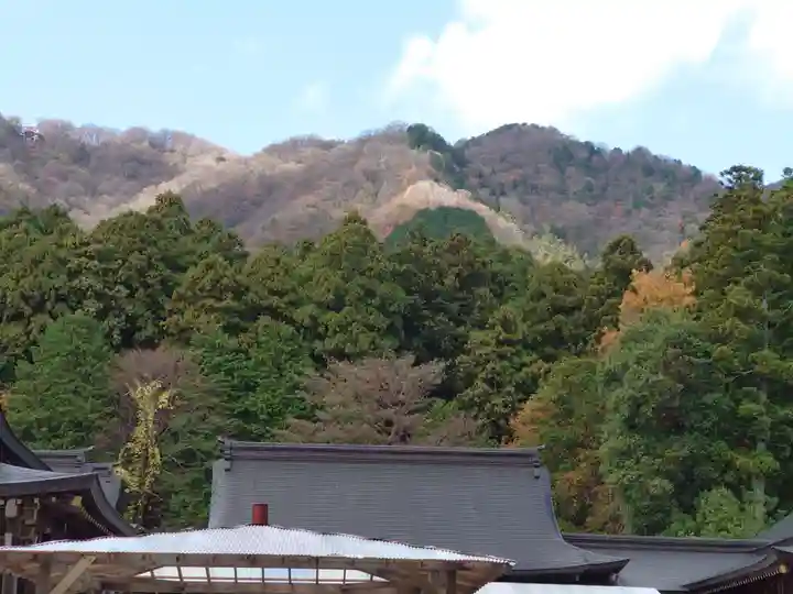 彌彦神社の景色