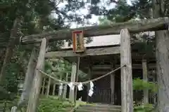 早池峰神社の鳥居