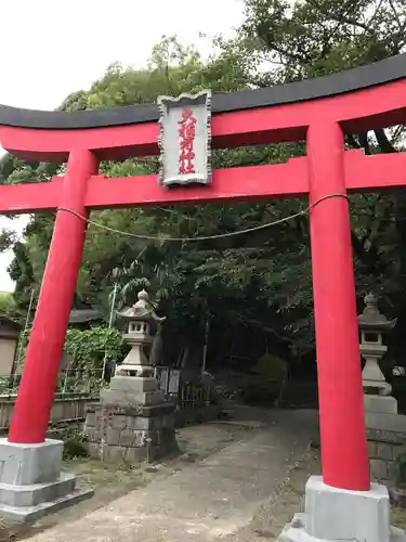 大稲荷神社の鳥居