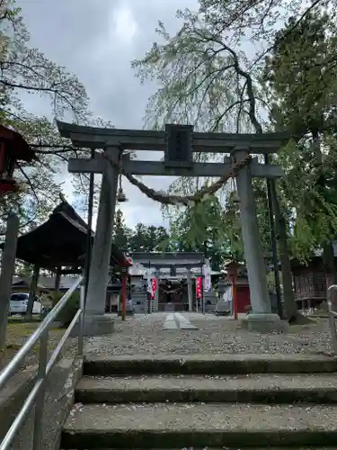 花巻神社の鳥居