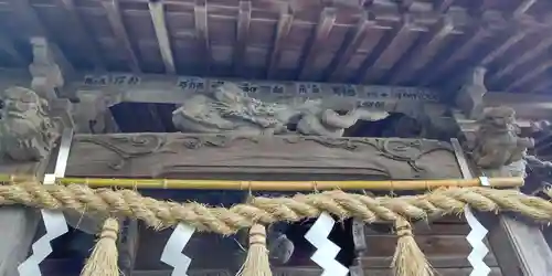 素鵞神社の芸術