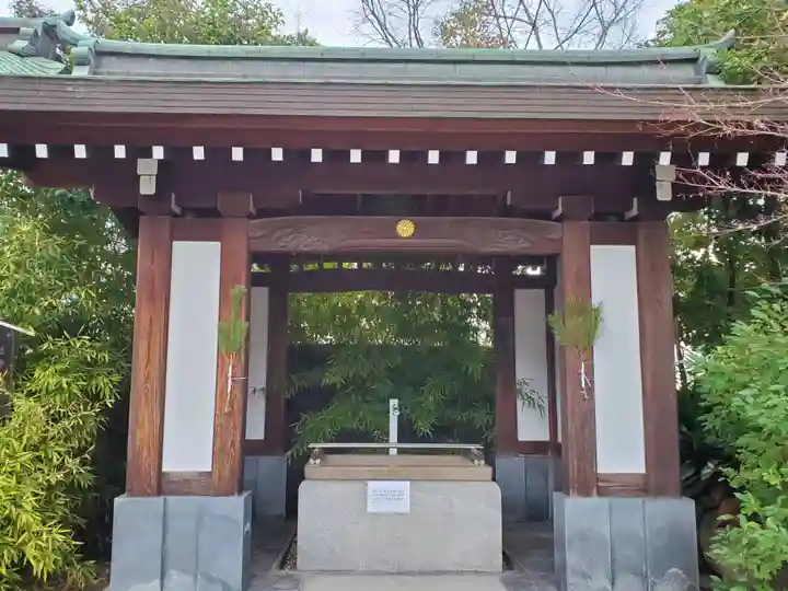 道意神社の手水舎