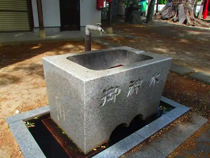 幣川神社の手水舎