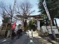 鳩森八幡神社の鳥居