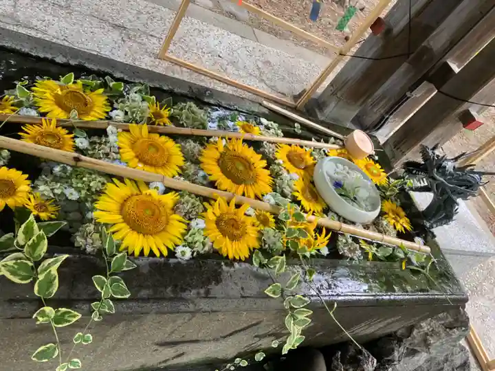 札幌護國神社の手水舎