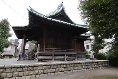 上平間八幡大神の本殿・本堂