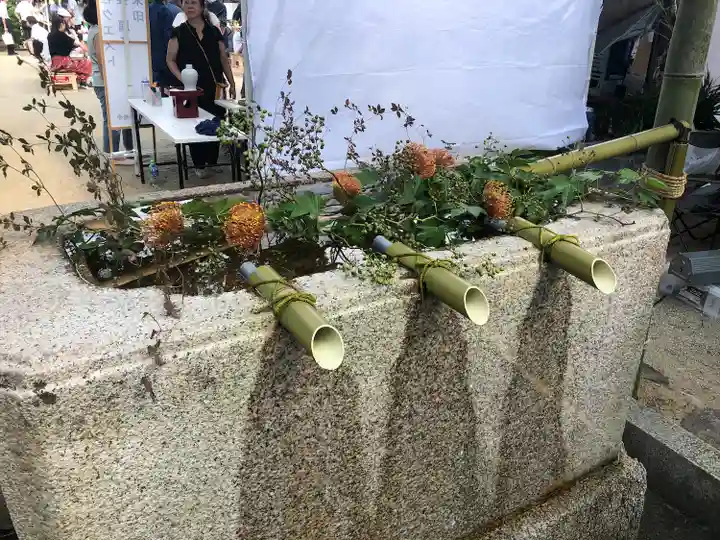 飯野八幡宮の手水舎