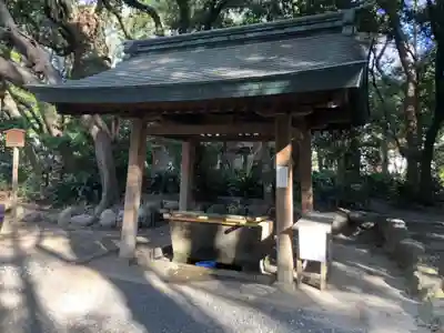 高座結御子神社(熱田神宮摂社)の手水舎
