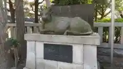 牛嶋神社の狛犬