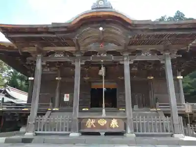 高良大社の本殿・本堂