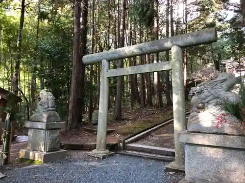 眞名井神社（籠神社奥宮）の鳥居