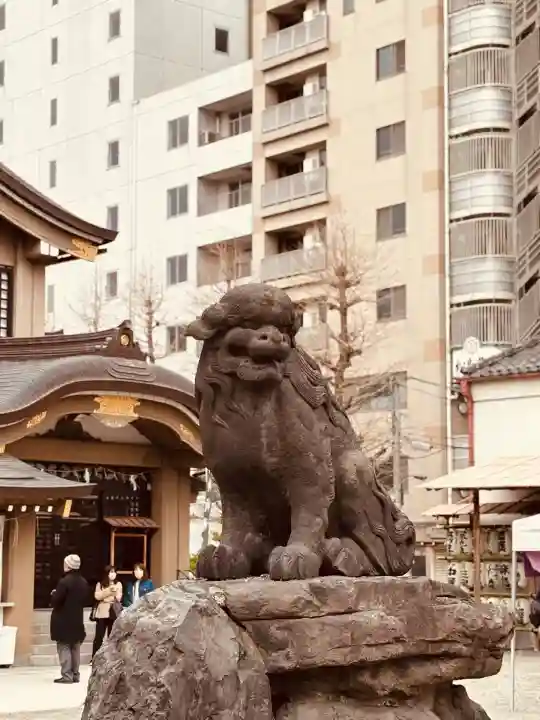 浅草神社の狛犬