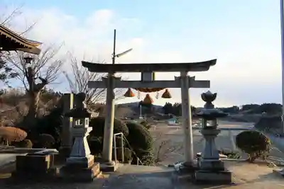 長屋神社の鳥居
