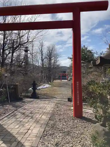 輪西神社の鳥居