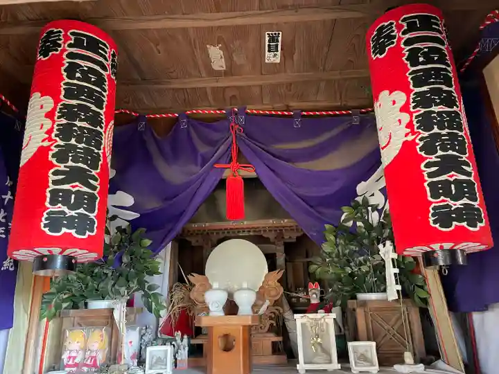 西森稲荷大明神(神奈川県)