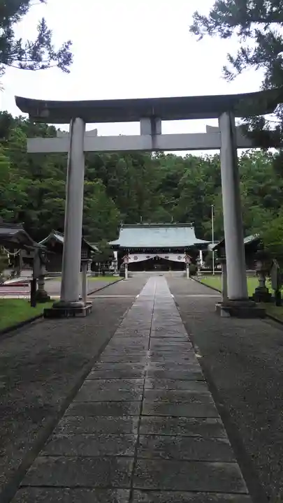 山梨縣護國神社の鳥居