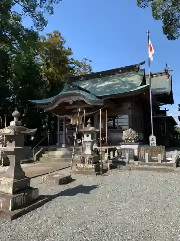 豊福阿蘇神社の本殿・本堂