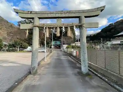 部田神社の鳥居