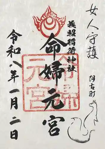 義照稲荷神社・稲荷命婦元宮（建勲神社末社）(京都府)