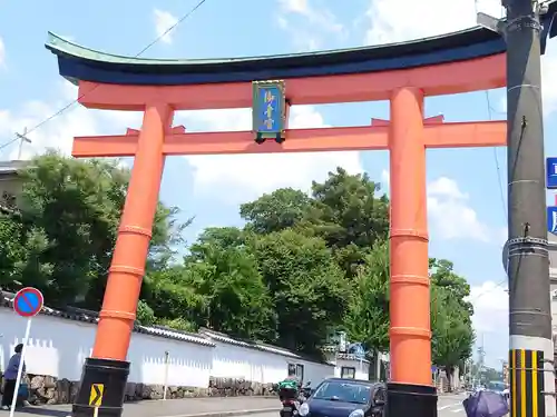 御香宮神社の鳥居