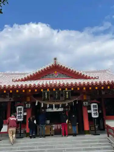 波上宮の本殿・本堂