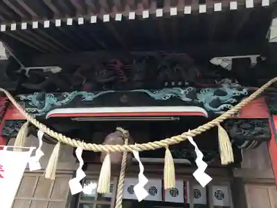 龍ケ崎八坂神社の芸術