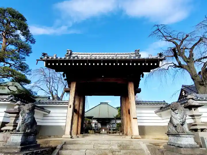 長松院の山門・神門