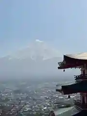 新倉富士浅間神社の景色