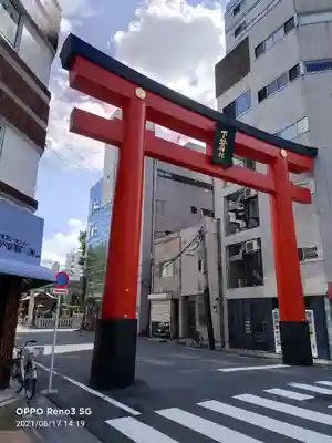 下谷神社の鳥居