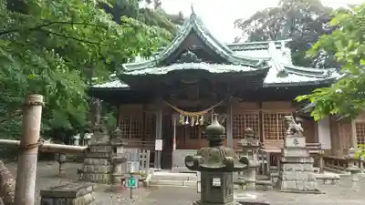 植田八幡神社の本殿・本堂