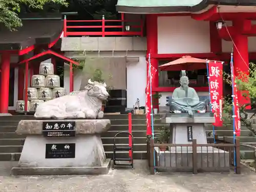 徳島眉山天神社の狛犬