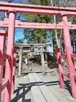 鶴ケ城稲荷神社の鳥居