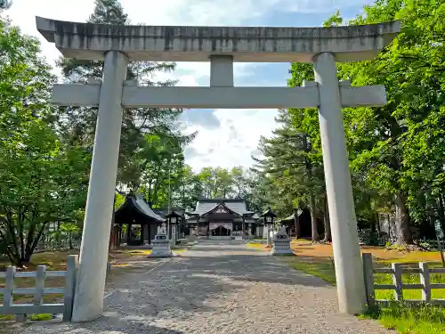 鷹栖神社の鳥居