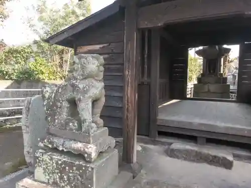 金川水神社の狛犬