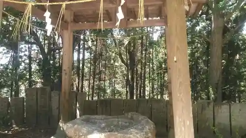 鏡山大神社の手水舎