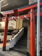 初音森神社の鳥居