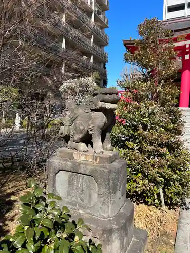 成子天神社の狛犬