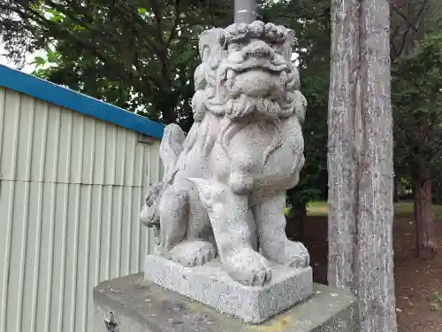 中湧別神社の狛犬