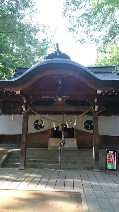 川中島古戦場八幡社の本殿・本堂