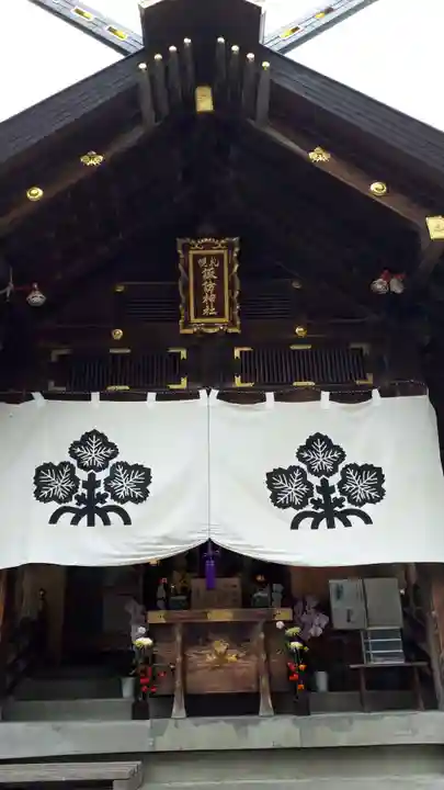 札幌諏訪神社の本殿・本堂