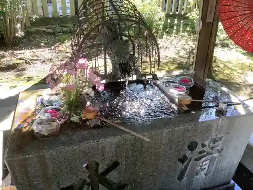 若宮神明社の手水舎
