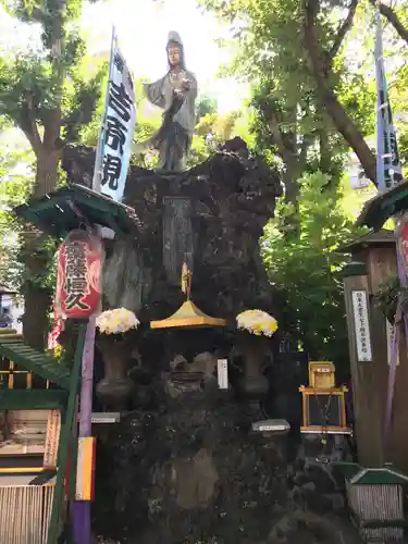 吉原弁財天本宮（吉原神社奥宮）の仏像